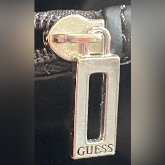 Guess Black Leather Logo Wallet - Picture 9 of 10